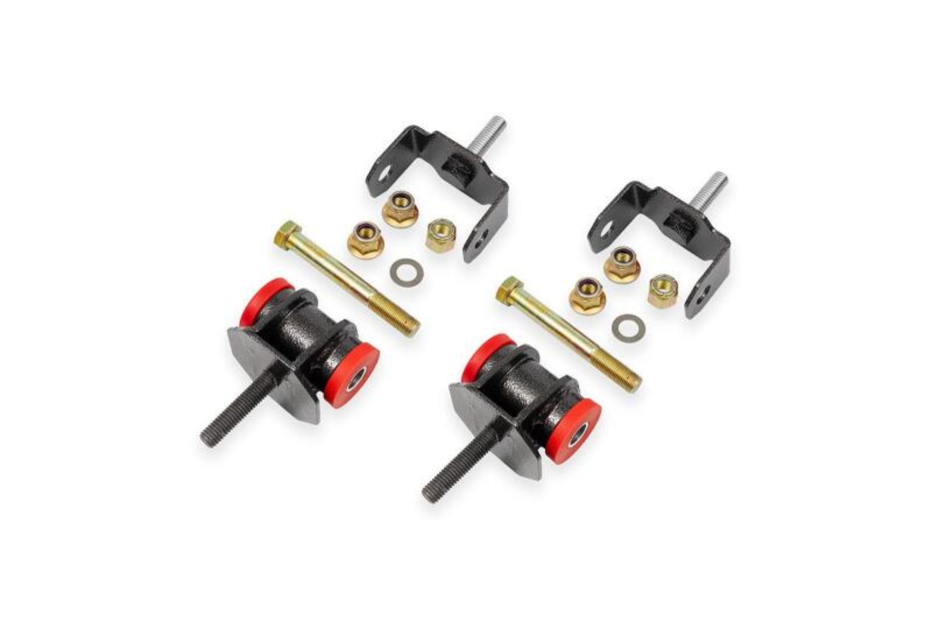 Picture of BMR 97-04 Chevrolet C5 Corvette (Inc. Z06) Polyurethane Motor Mount Kit - Black Hammertone
