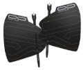Picture of Giant Loop Bushwackers Hand Guards - Black