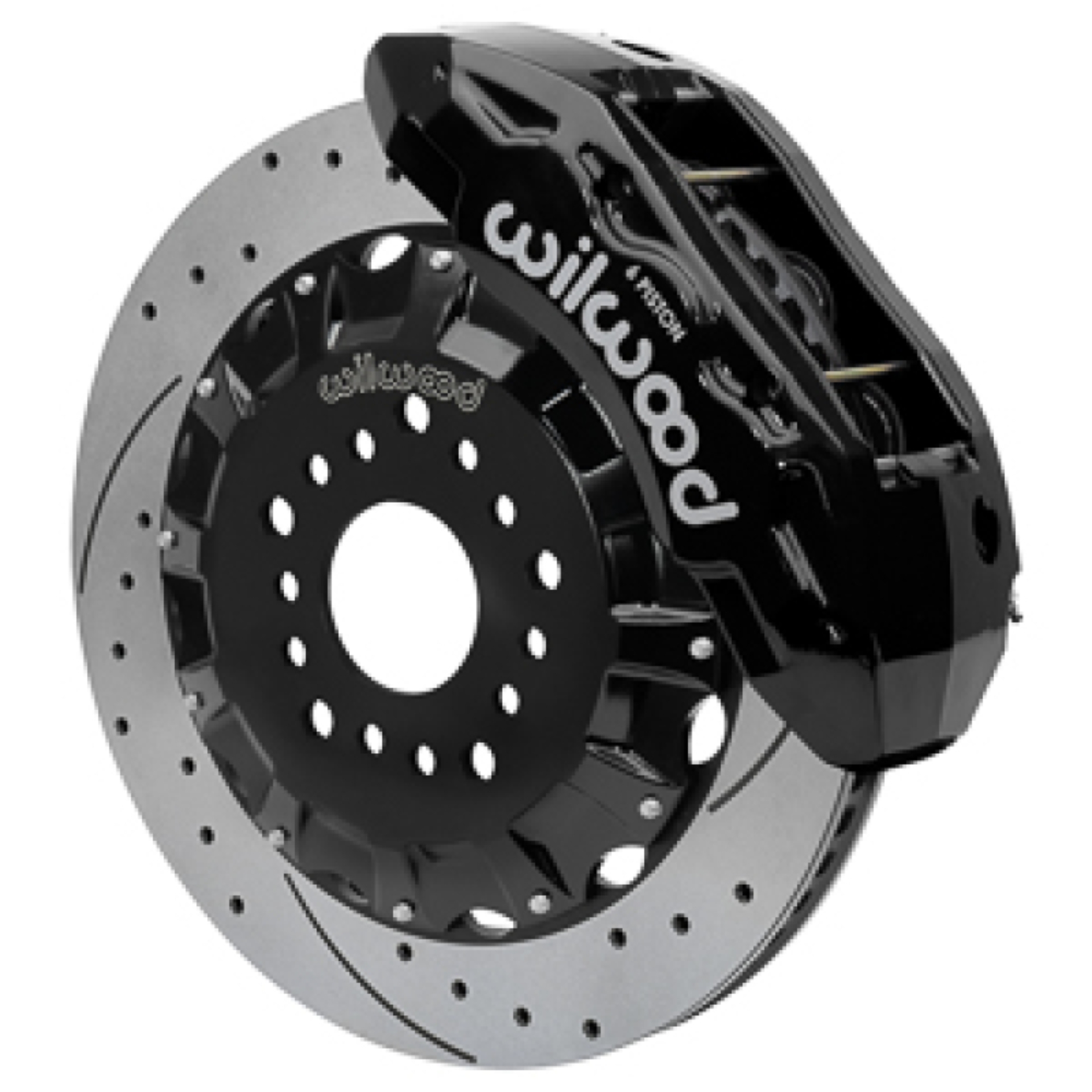Picture of Wilwood 63-70 Chevy C10 TX6R Front Kit w/ 16in SRP Rotors & Lines - Black