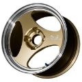 Picture of Advan ONI2 15x7 / ET +30 / 4x100 - Machining & Champagne Gold Wheel