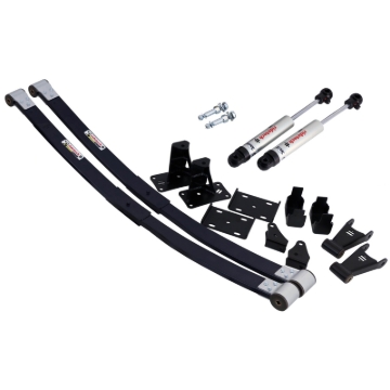 Picture of Ridetech 73-87 Chevrolet C10 Composite Leaf Springs w/ HQ Shocks - 6in Drop - Rear