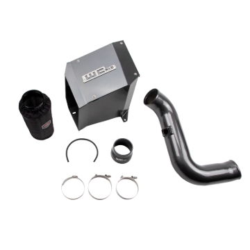 Picture of Wehrli 04.5-05 LLY Duramax 4in Intake Kit with Air Box - Bronze Chrome