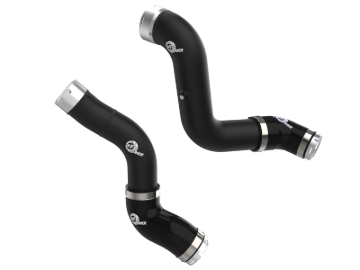 Picture of aFe 23-25 GM Colorado/Canyon L4-2.7L BladeRunner Aluminum Hot and Cold Charge Pipe Kit - Black