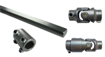 Picture of Ridetech 78-81 GM F-Body Front Steering Column U-Joint Kit - 1in DD to 3/4in-36 Spline