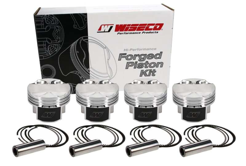 Picture of Wiseco Mitsubishi 4G63 86.00 mm Bore 28.70 mm CH -4.00 CC Piston Set