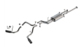 Picture of Borla 07-21 Toyota Tundra 4.6L/5.7L Cat-Back Touring SS Catback Exhaust w/ Black Chrome Tips