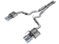 Picture of AWE Tuning 18-23 S550 Mustang GT SwitchPath Exhaust - Chrome Silver Tips