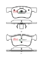 Picture of DBA 12-15 BMW 320i SP Performance Front Brake Pads