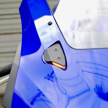 Picture of New Rage Cycles 25+ Yamaha R9 Mirror Block Off Turn Signals