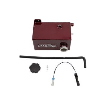 Picture of Wehrli 01-07 Duramax LB7/LLY/LBZ OEM Placement Coolant Tank - Bronze Chrome