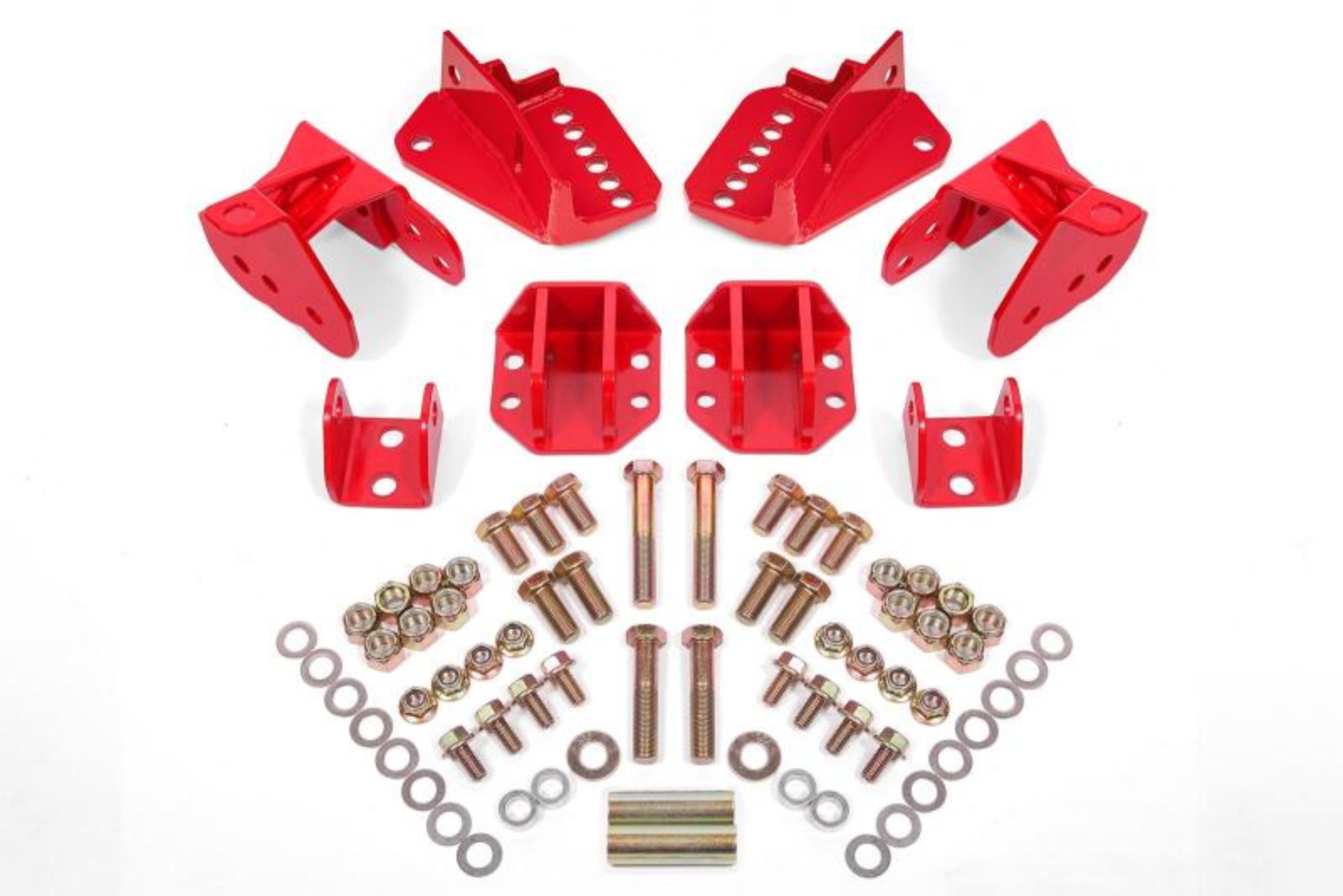 Picture of BMR 64-72 GM A-Body Rear Coilover Conversion Kit - Red