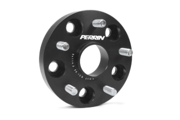 Picture of PERRIN Subaru 25mm Wheel Spacers 5x114.3 BP w/56mm Hub - Black