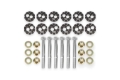 Picture of BMR 97-04 Chevrolet Corvette C5 Front & Rear Lower Control Arms Camber Bolt Kit - Black Anodized