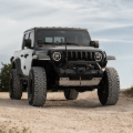 Picture of Rival 2007-2026 Jeep Wrangler 2020-2026 Jeep Gladiator Front Aluminum Bumper