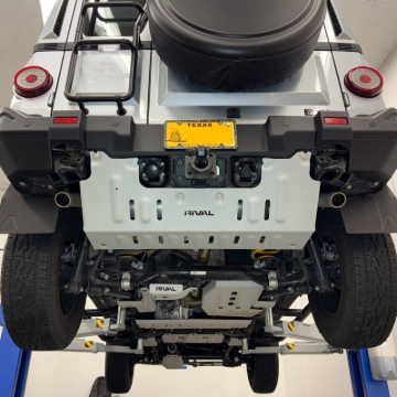 Picture of Rival Ineos Grenadier Aluminum Exhaust Skid Plate