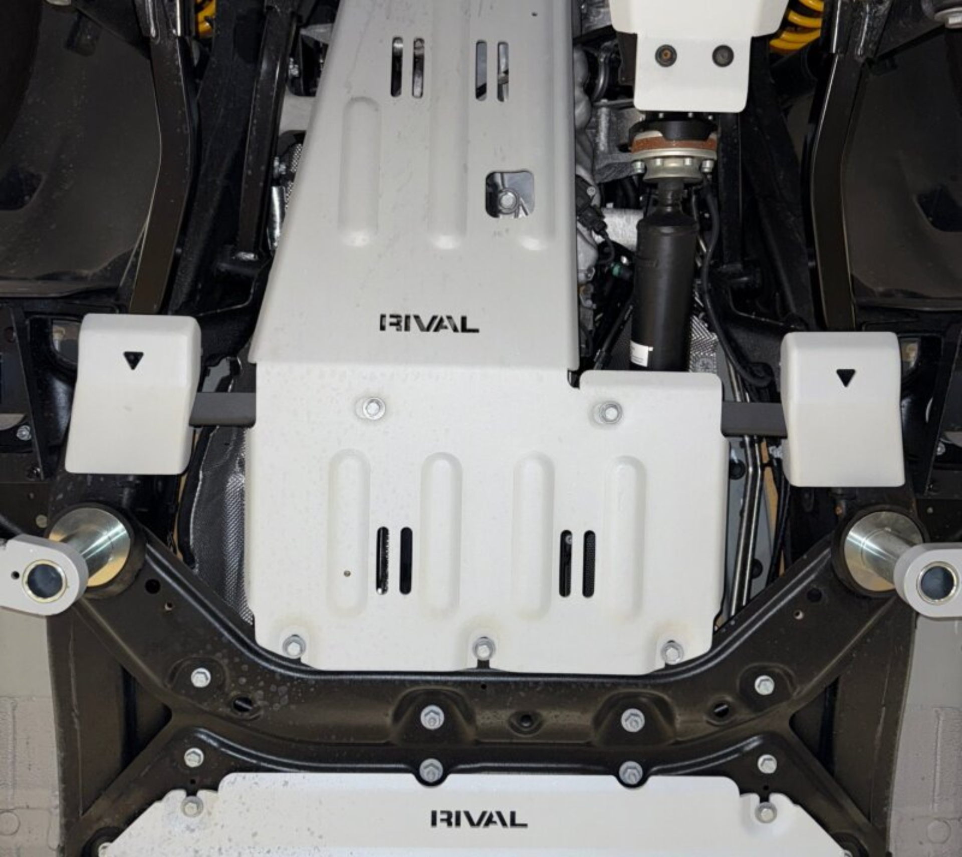 Picture of Rival Ineos Grenadier Quartermaster Aluminum Front And Rear Lower Control Arms Skid Plate