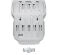 Picture of Rival 2024-2026 Lexus GX550 including Overtrail  Aluminum Engine Skid Plate
