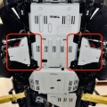 Picture of Rival 2024-Present Toyota Tacoma 4th Gen Aluminum Lower Controls Skid Plate