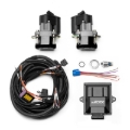 Picture of Wilwood Electronic Parking Brake Rear Retrofit Kit w/ Switch Harness - Black Powder Coat Caliper