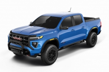 Picture of Husky Liners 23-25 GMC Canyon Aeroskin Hood Protector - Smoke