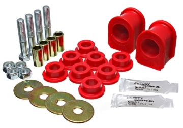 Picture of Energy Suspension 05-07 Ford Mustang Red Rear Sway Bar Frame Bushings (Must Reuse All Metal Parts)