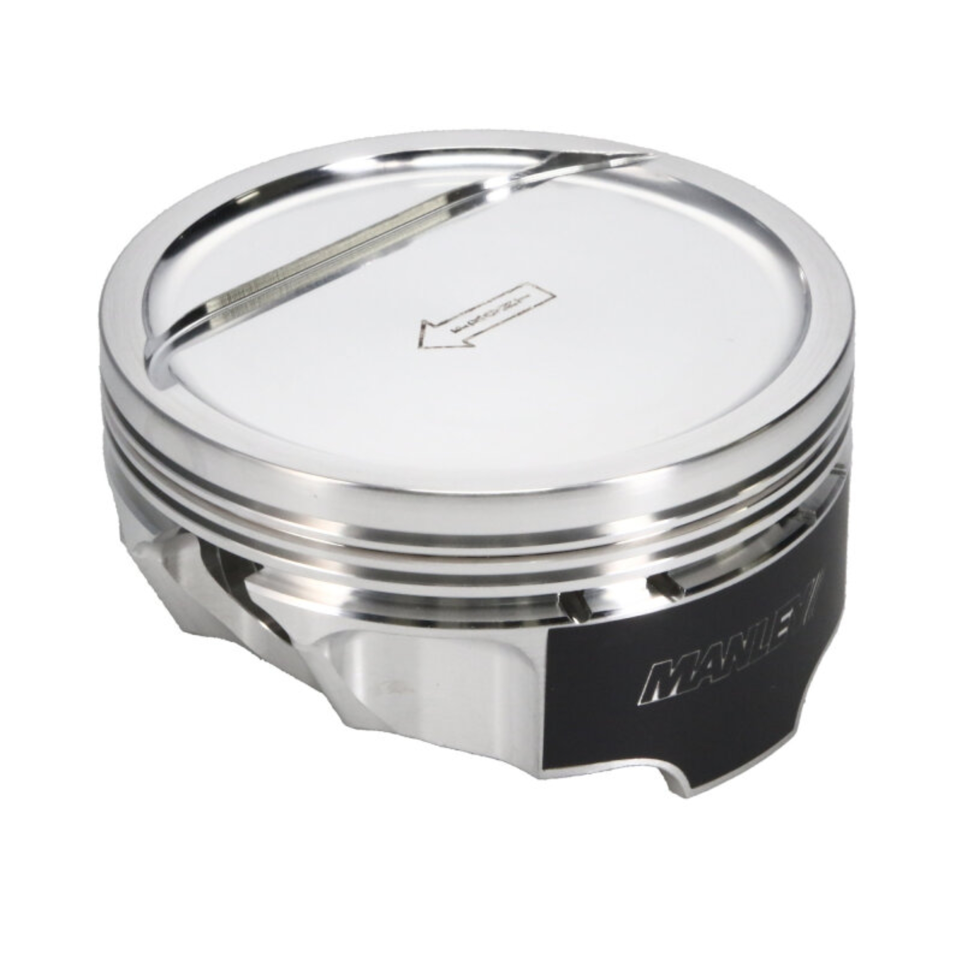 Picture of Manley Chevrolet LS Piston Set - 4.125 in. Bore 1.115 in. CH, -18.00 CC