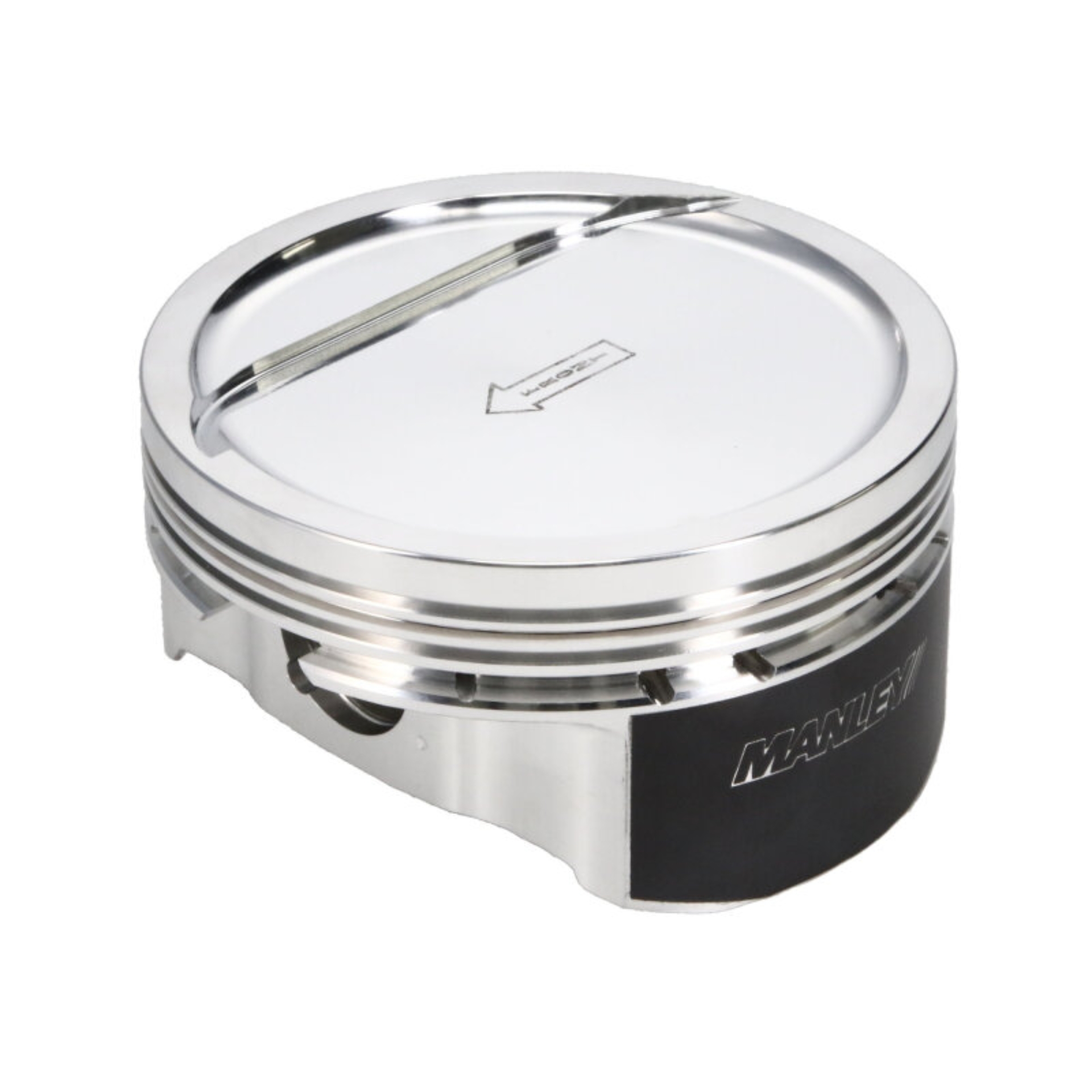 Picture of Manley Chevrolet LS Piston Set - 4.125 in. Bore 1.115 in. CH, -18.00 CC