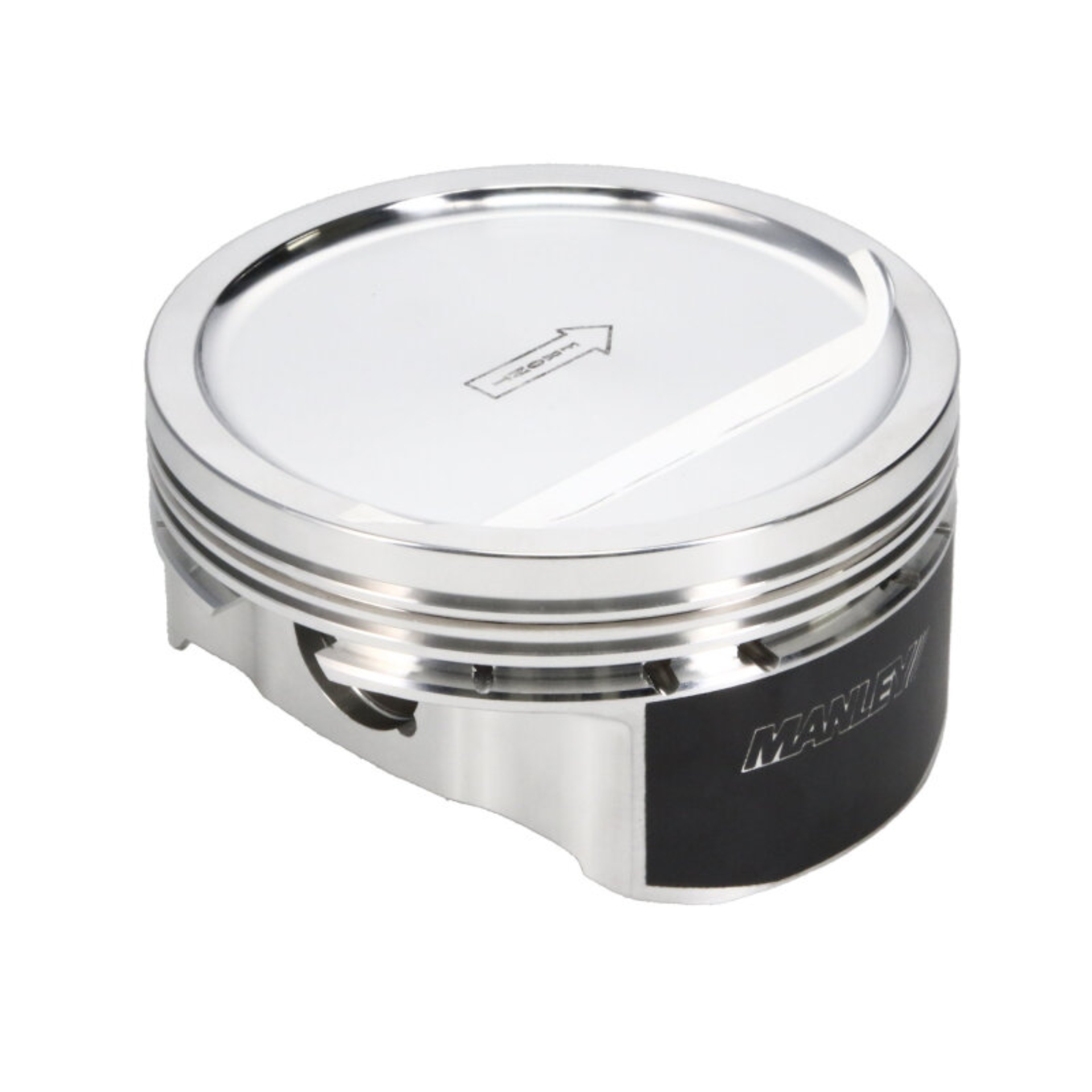 Picture of Manley Chevrolet LS Piston Set - 4.125 in. Bore 1.115 in. CH, -18.00 CC