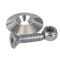 Picture of Moroso 1.25in Taper Washer - Raw (10 Pack w/Hardware)