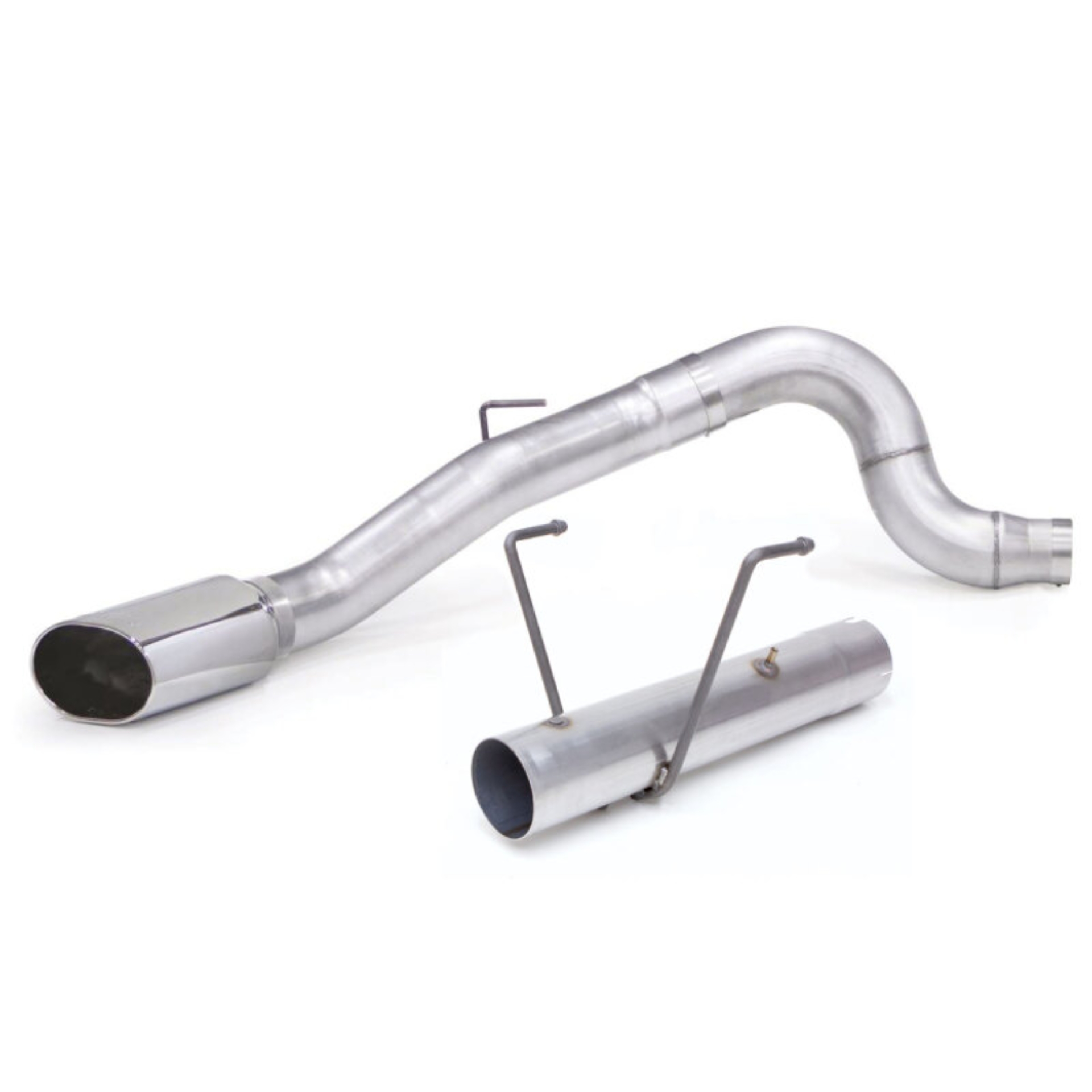Picture of Banks Power 13-18 Dodge Ram 6.7 5in Monster Exhaust System - Single Exhaust w/ Chrome Tip