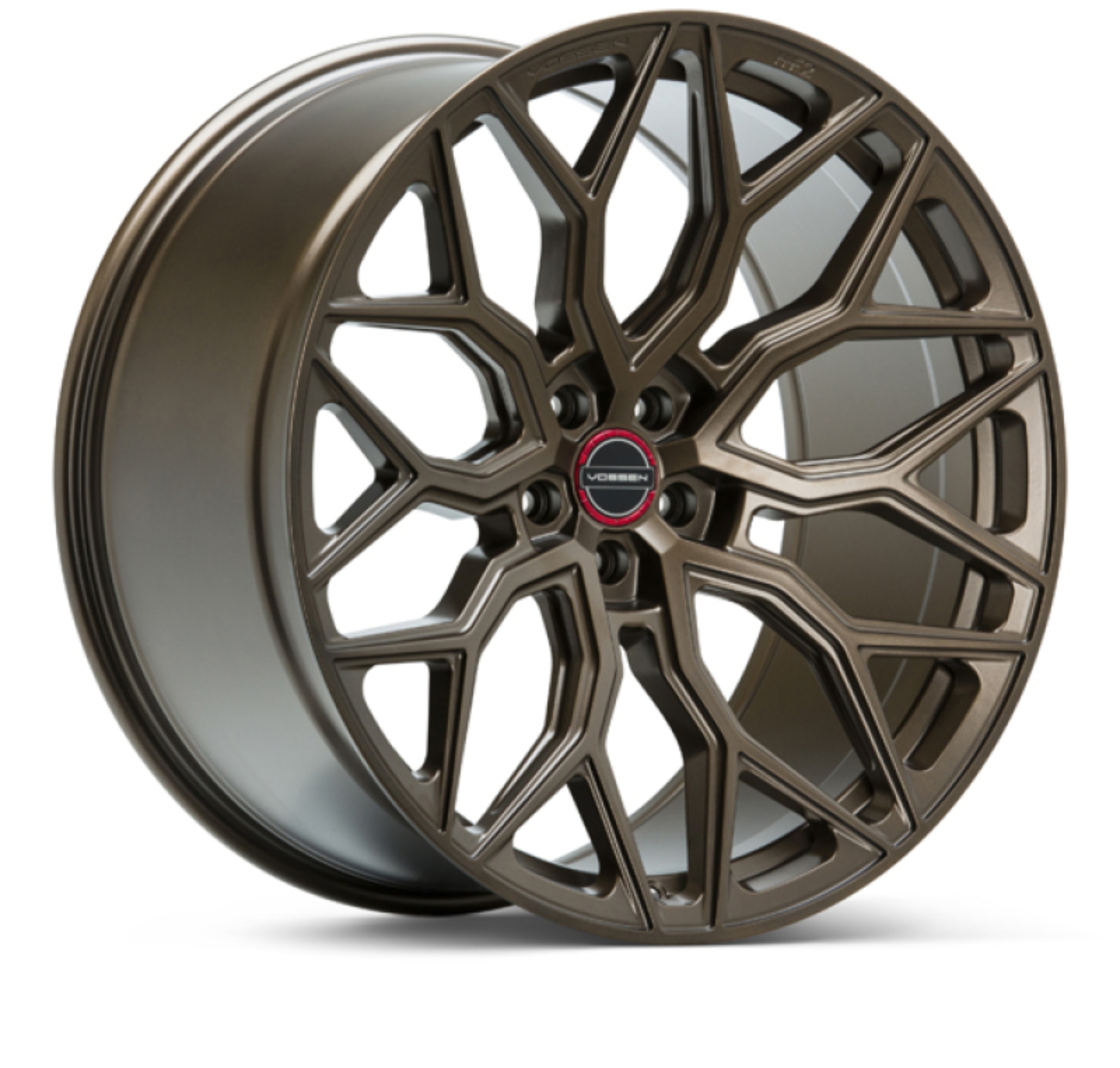 Picture of Vossen HF2 - 22x9.5 - ET50 - 5x108 - 63.4 - Flat - Satin Bronze Wheel