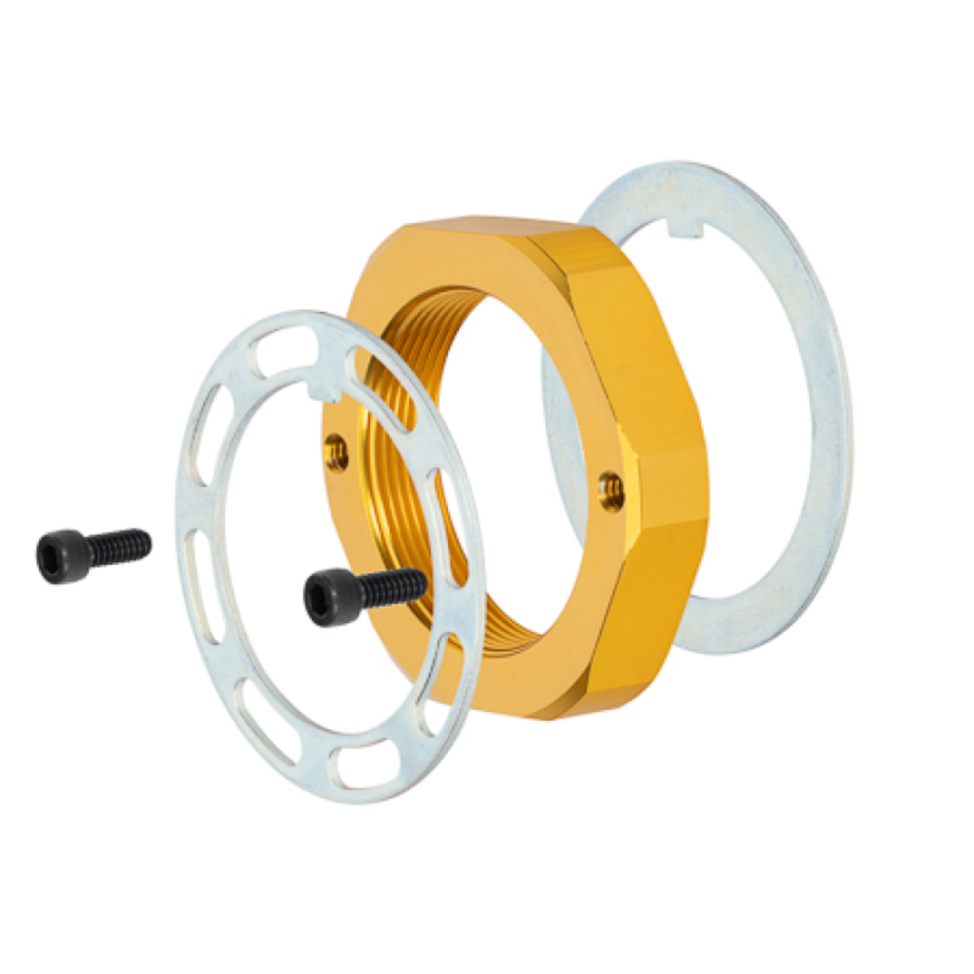 Picture of Wilwood Spindle Nut W5 Self Locking Assembly - Gold