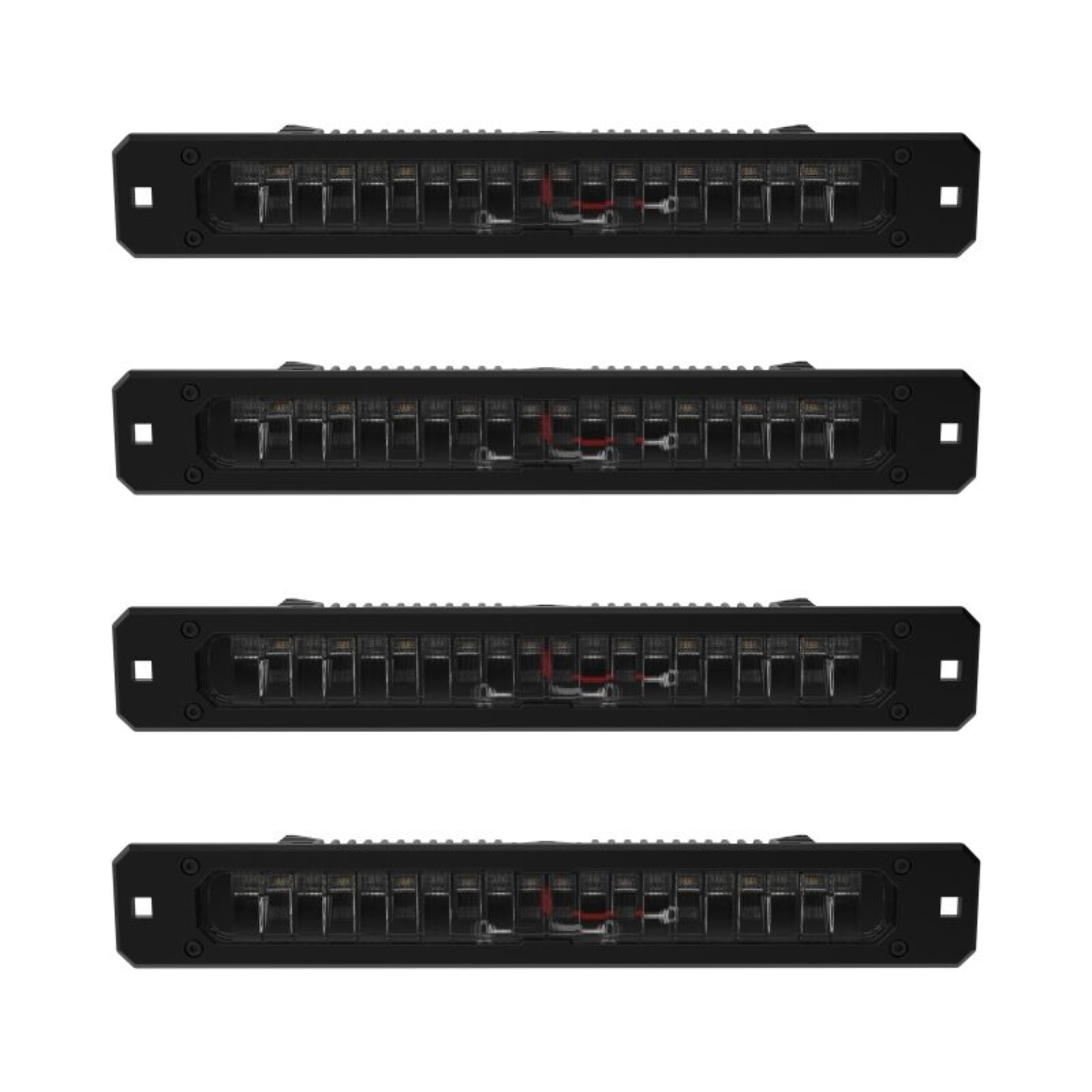 Picture of KC HiLiTES Platform One Profile 10in. SideCast Flush Mount Lights (Does Not Include Rack)