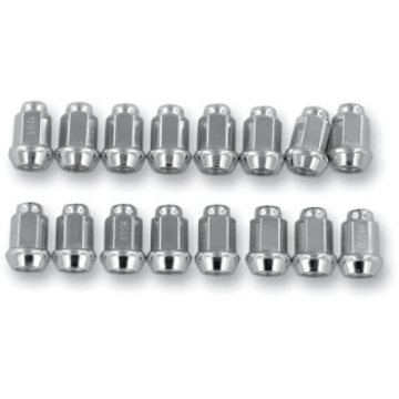 Picture of Raceline Conical Lug Nuts - 3/8in-24 - 16 Pack - Chrome
