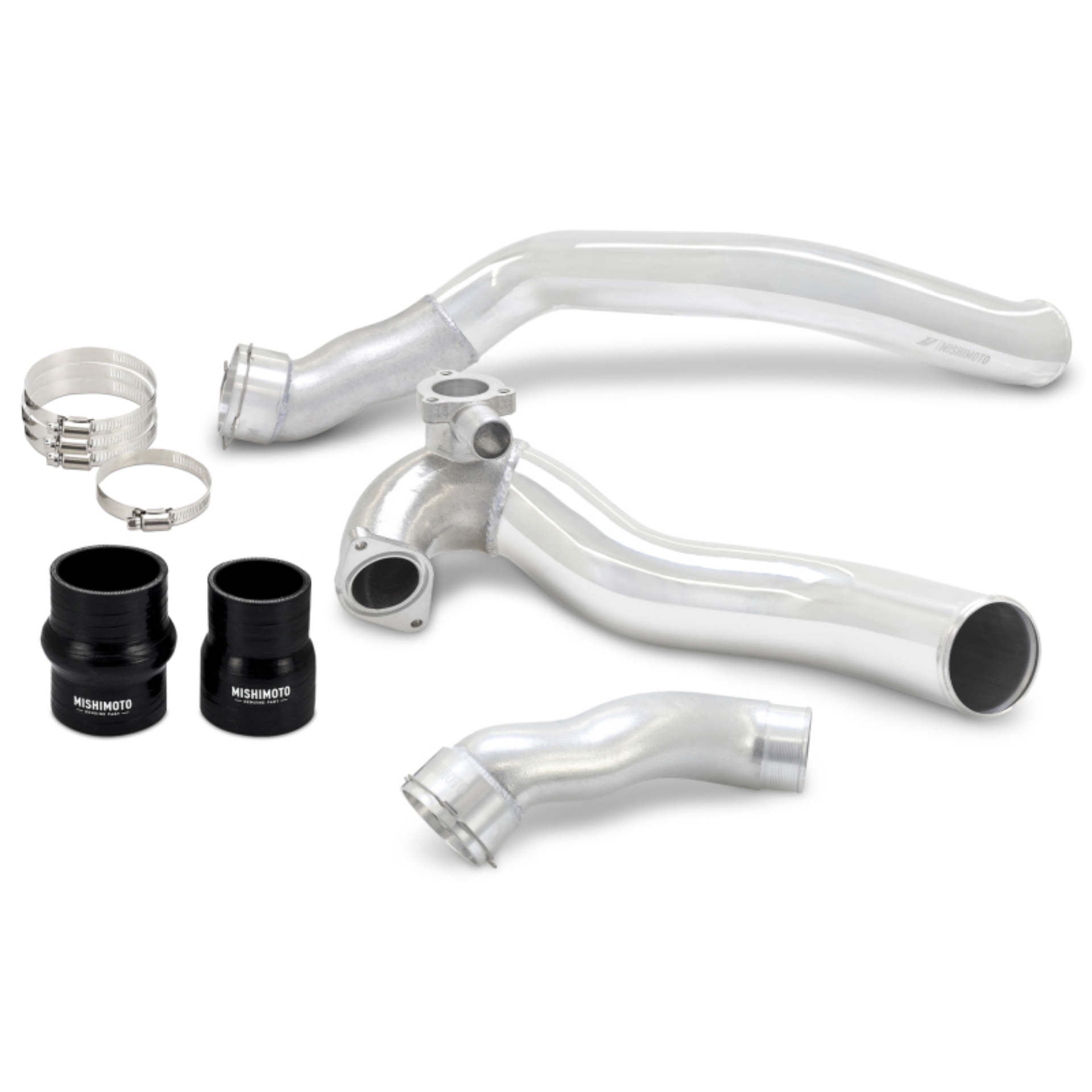 Picture of Mishimoto 2024+ Ford Mustang EcoBoost Charge Pipes - Polished