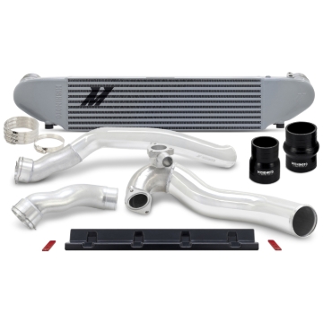 Picture of Mishimoto 2024+ Ford Mustang 2.3L EcoBoost Performance Intercooler Kit - Silver/Polished