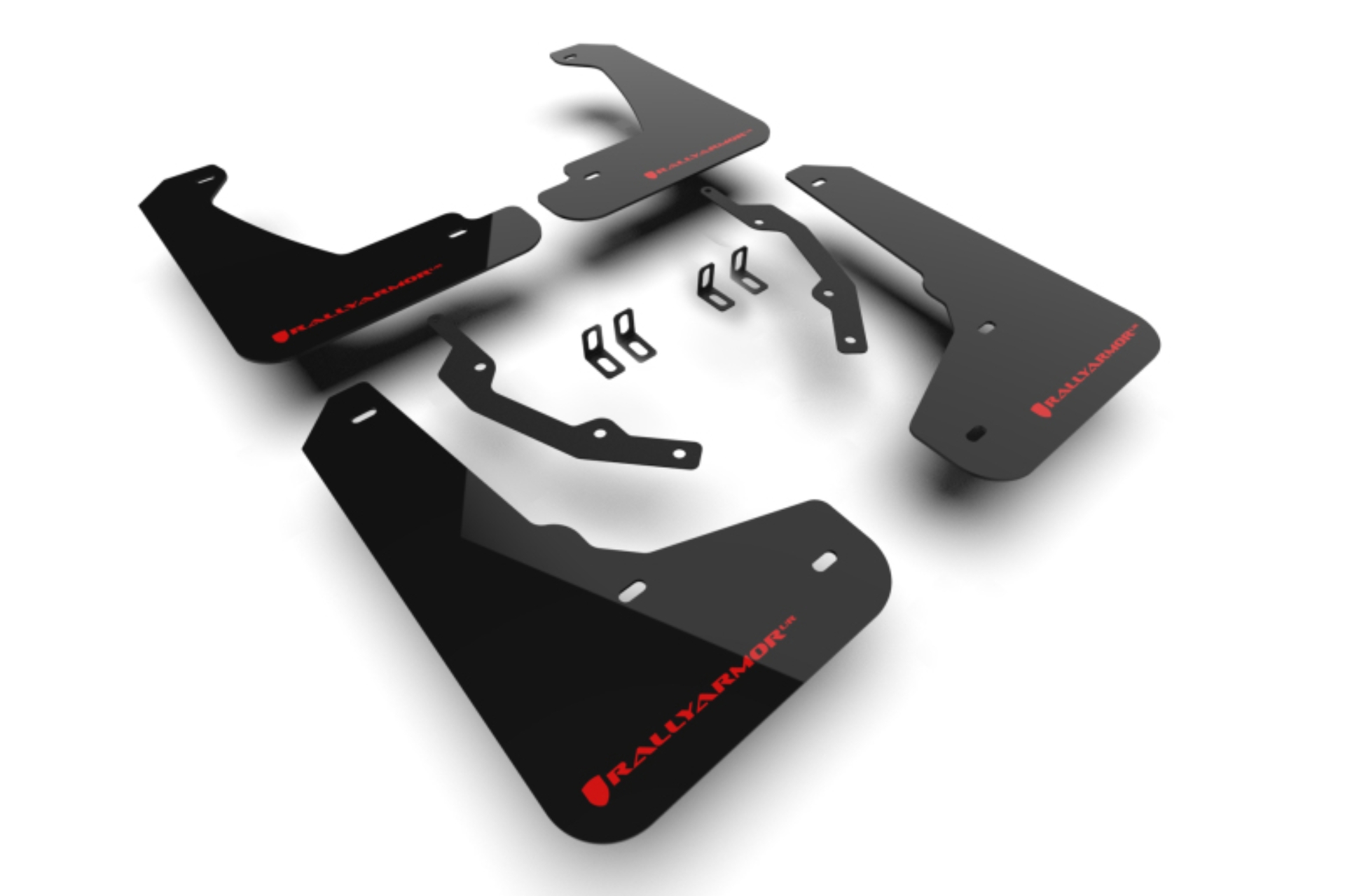 Picture of Rally Armor 24-26 Honda Prologue Black Mud Flap - Red Logo