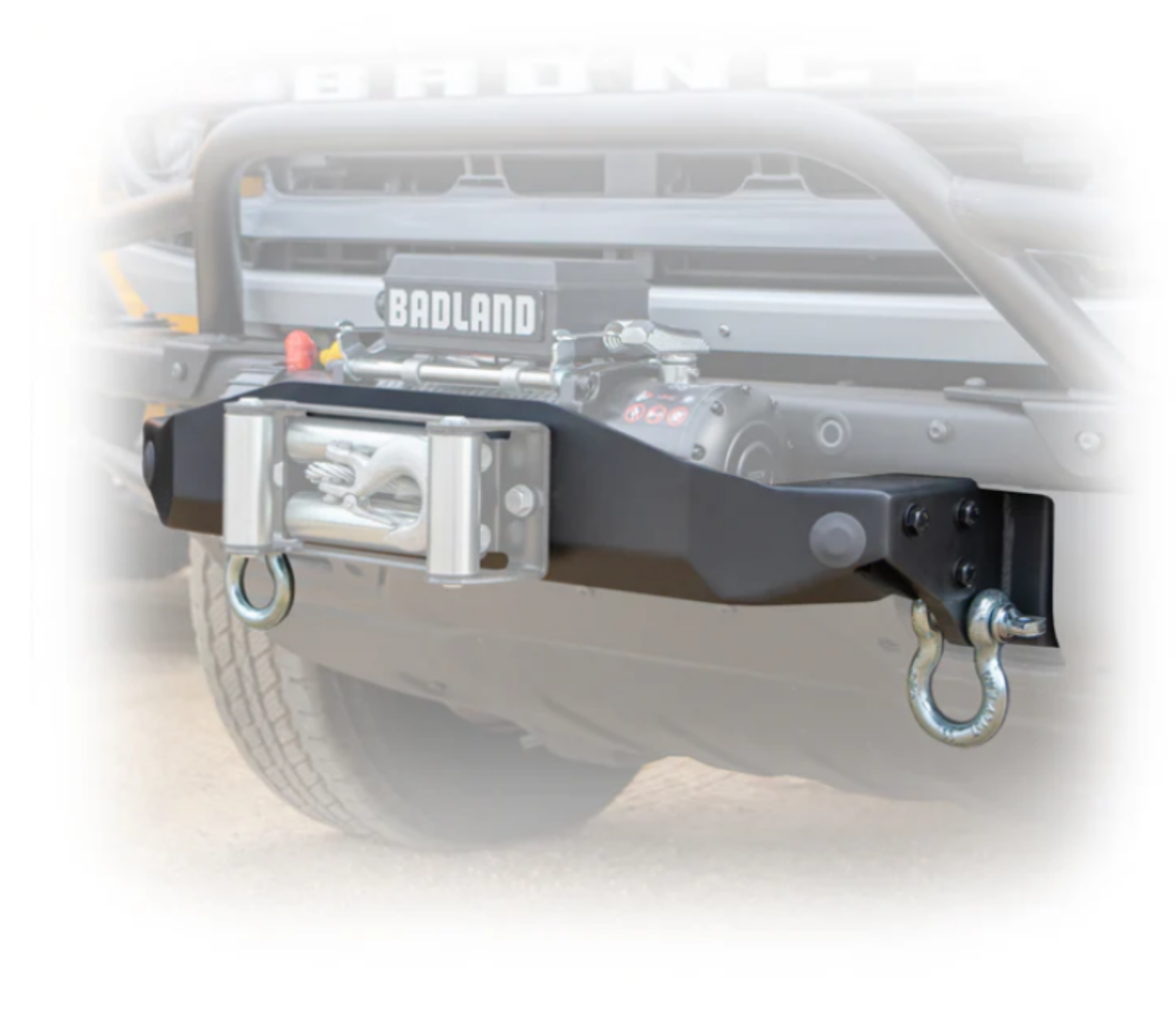 Picture of Turn Offroad 2021+ Ford Bronco OEM Modular Bumper Winch Plate