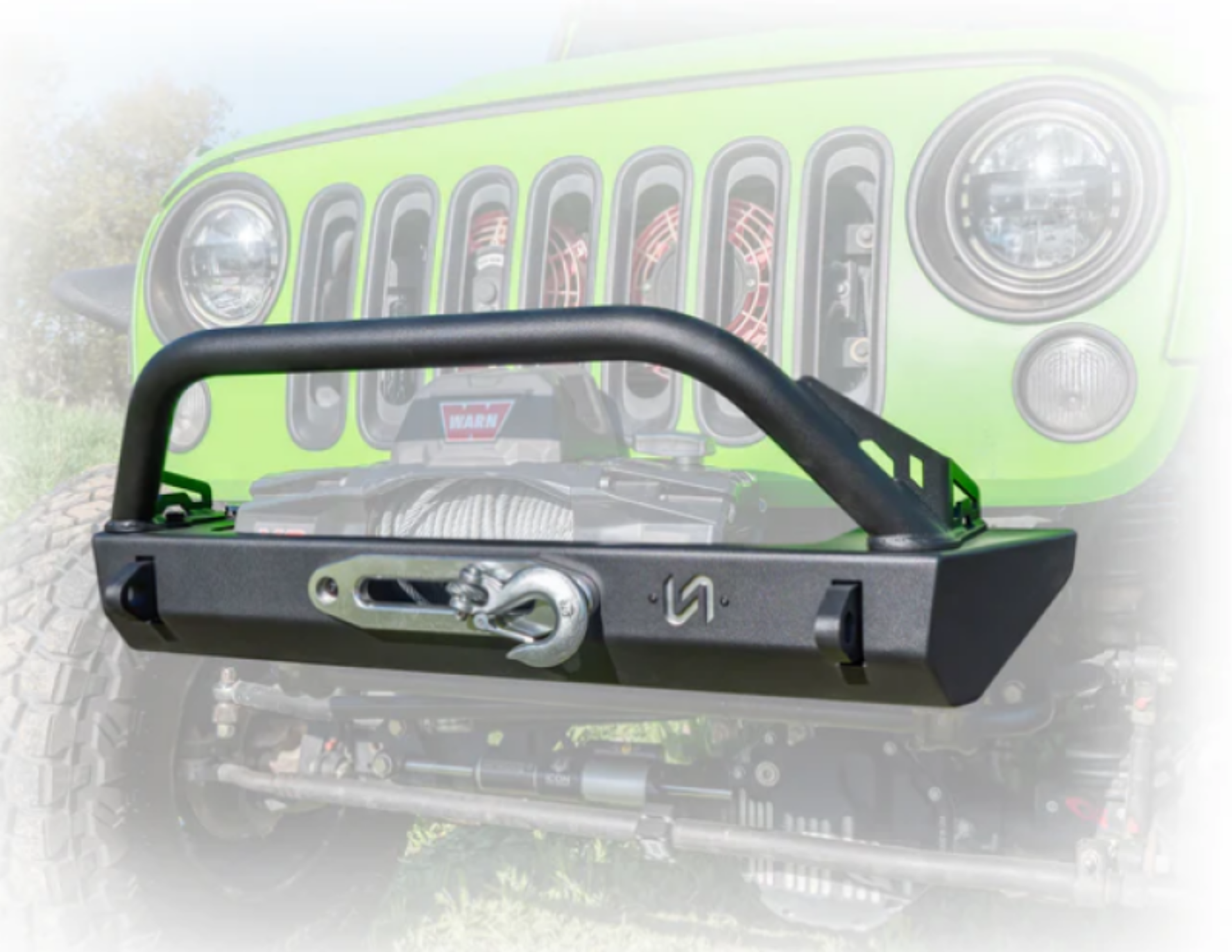 Picture of Turn Offroad 2007+ Jeep JK/JL/JT Front Bumper (Frame Cut)