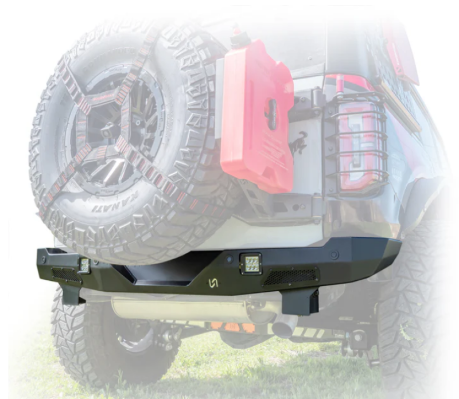 Picture of Turn Offroad 2021+ Ford Bronco Hyperlyte Rear Bumper