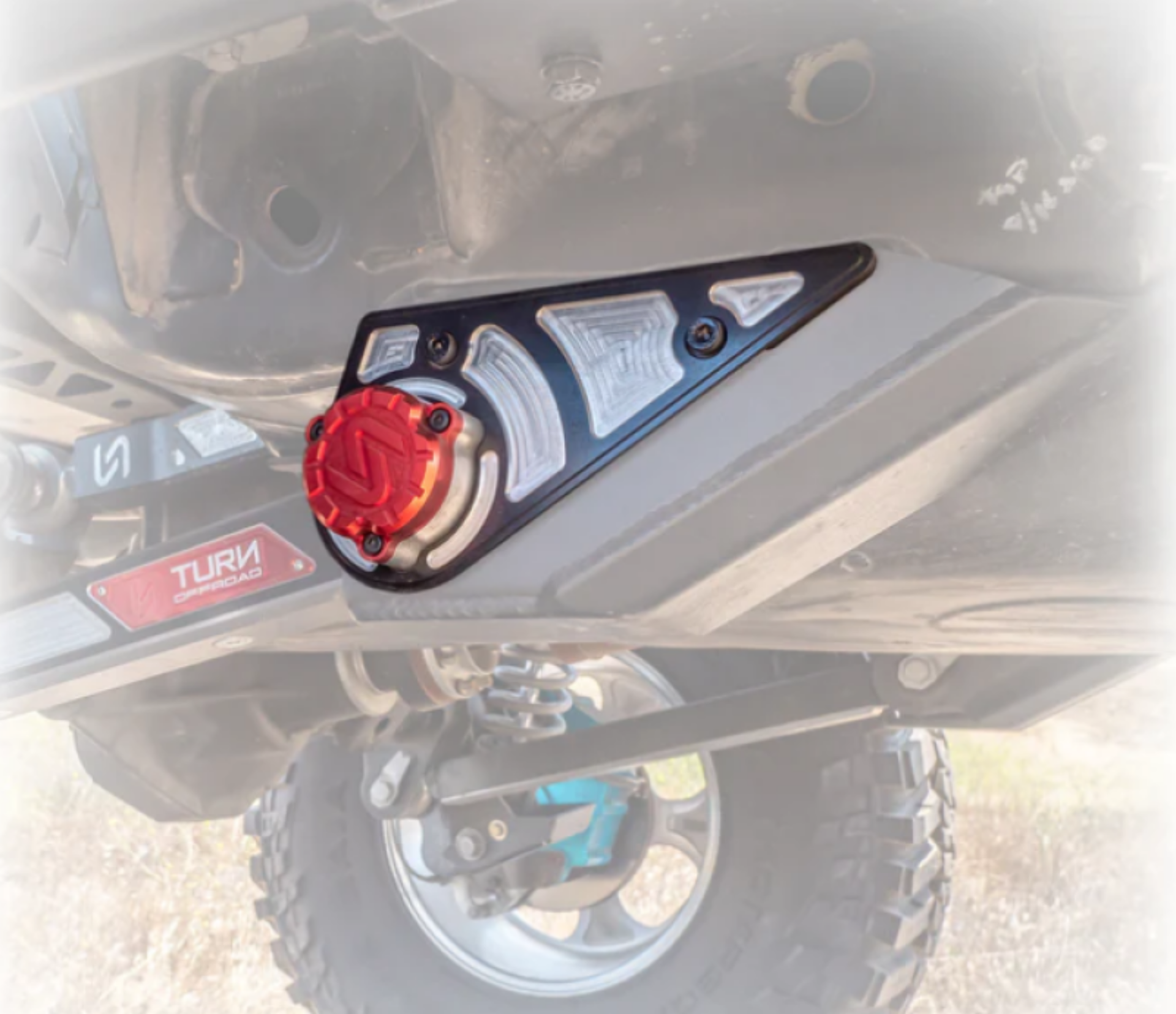 Picture of Turn Offroad 2021+ Ford Bronco Billet Lower Control Arm Mount Covers