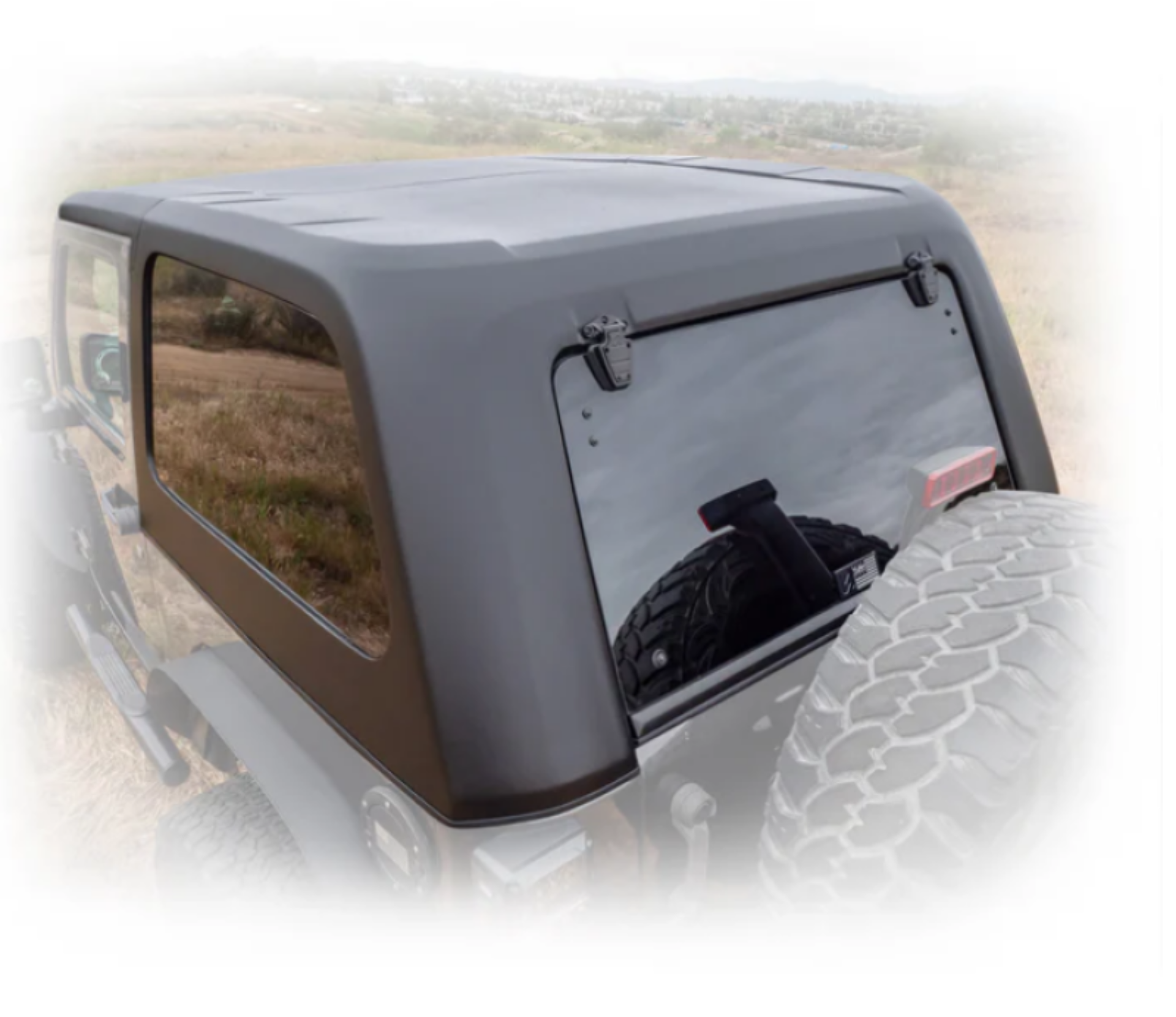 Picture of Turn Offroad 2007-2018 Jeep JK 2 Door Fastback Hardtop 2 Piece