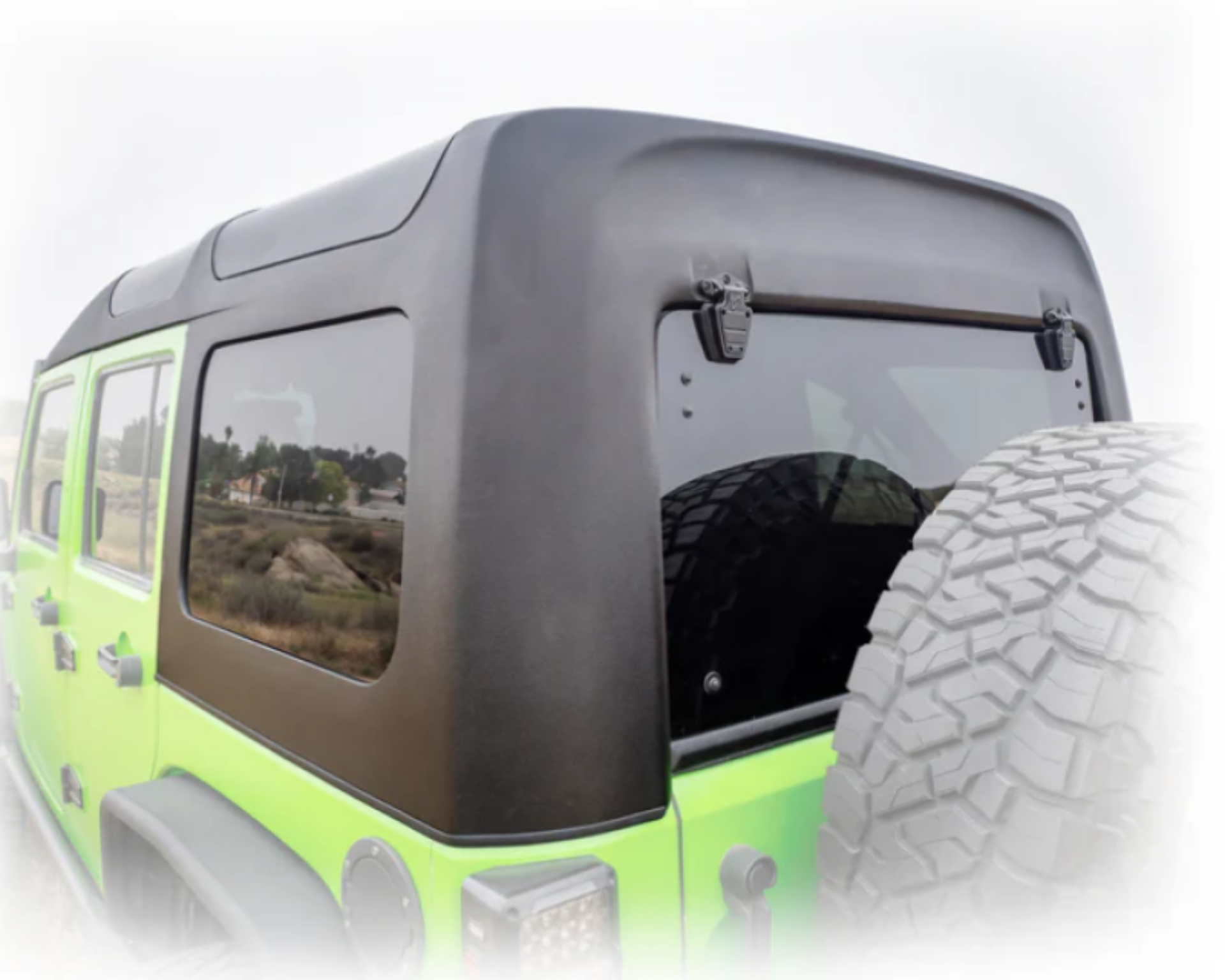 Picture of Turn Offroad 2007-2018 Jeep JK 4 Door Safari Style Hardtop