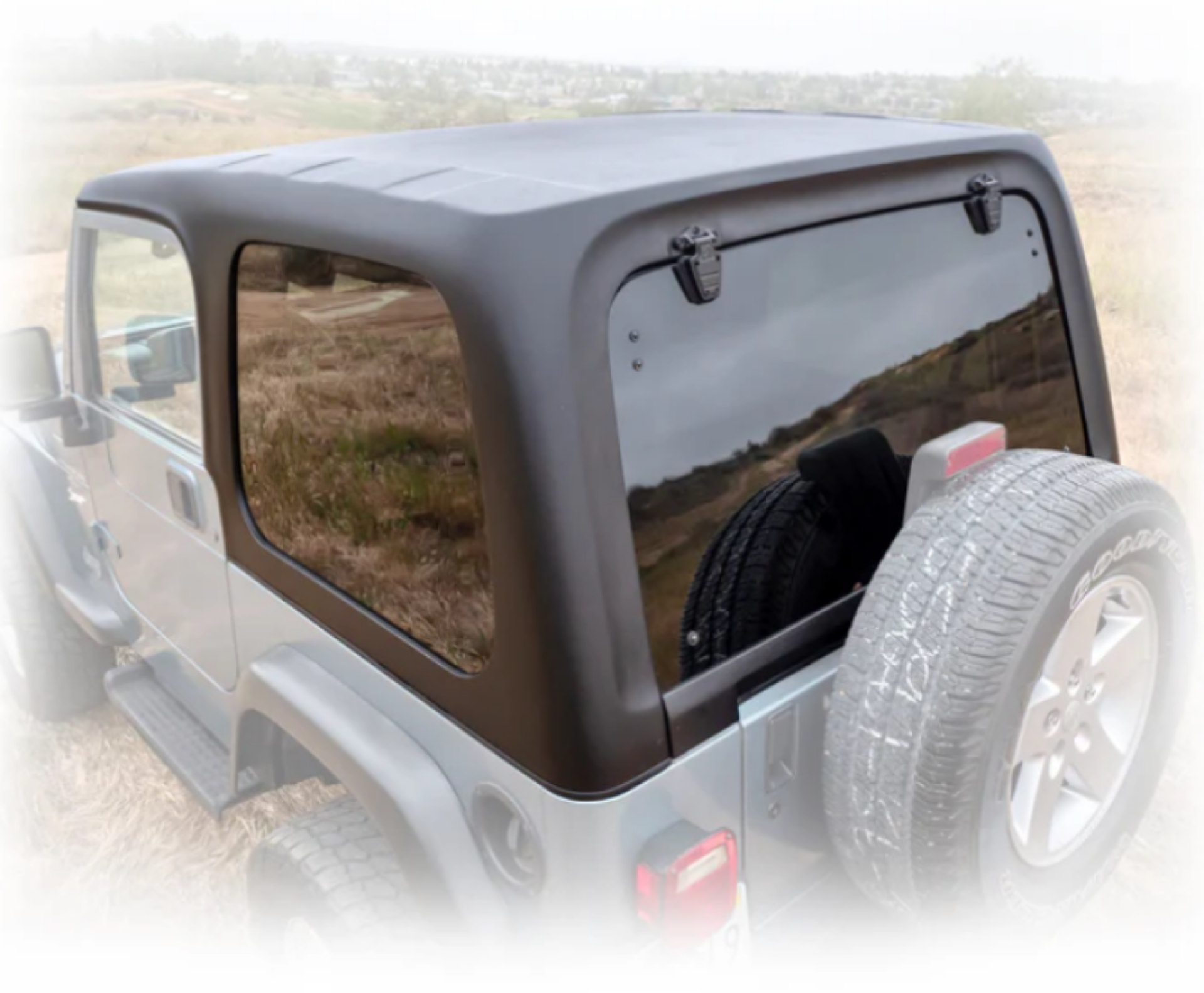 Picture of Turn Offroad 1997-2006 Jeep TJ 2 Door Squareback Hardtop 1 Piece