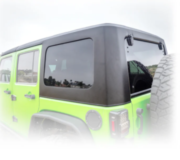Picture of Turn Offroad 2007-2018 Jeep JK 4 Door Squareback Hardtop 2 piece