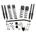 Picture of Skyjacker 21-23 Jeep Wrangler JL Rubicon 4XE 4 Dr LT 3.75in Coil Sys w/ Black MAX Shocks