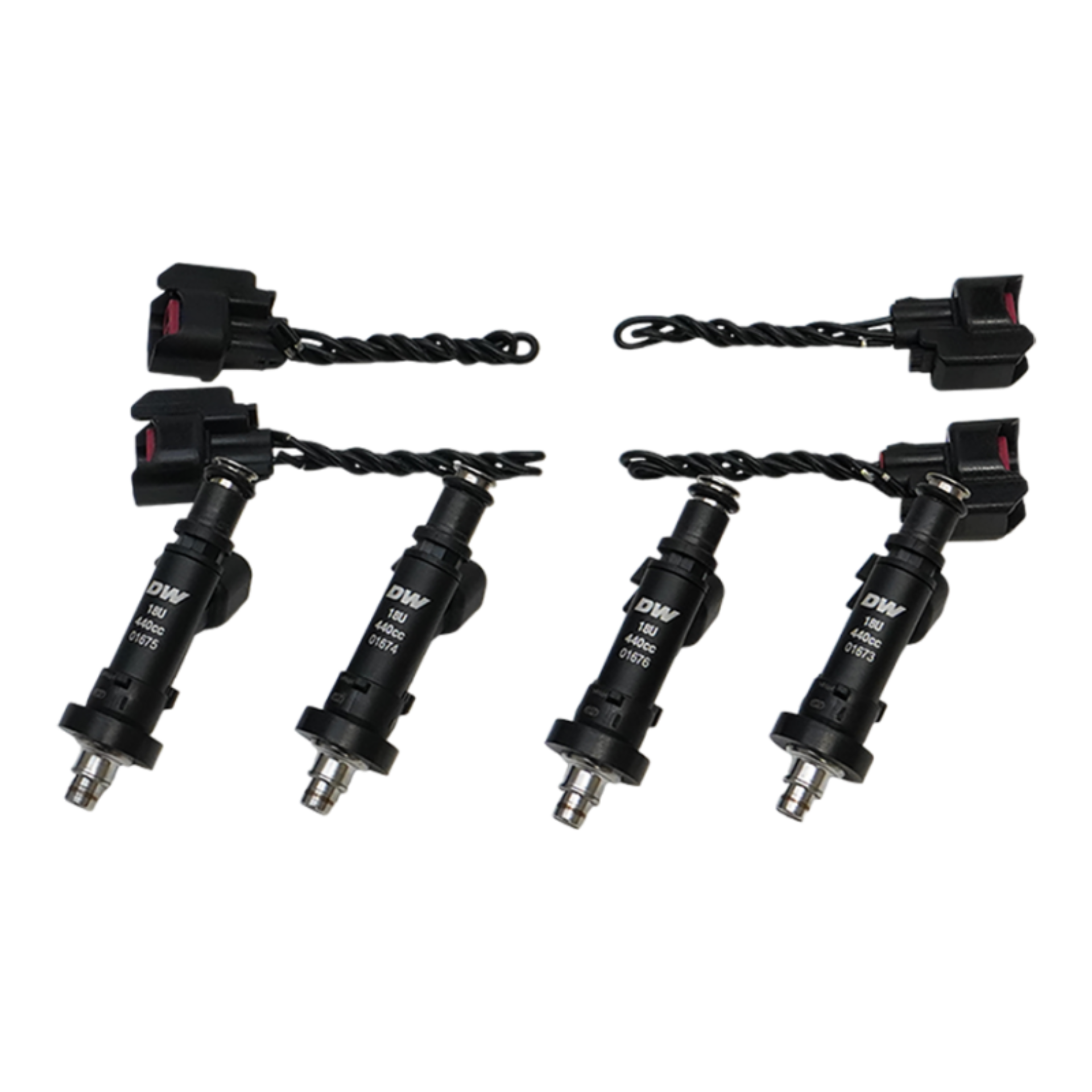 Picture of DeatschWerks 91-01 Acura Integra / 92-00 Honda Civic OBD I and II B/D/H Series 450cc Injectors