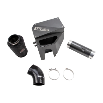 Picture of Wehrli 20-24 Ford 6.7L Powerstroke 4in. Intake Kit - Bengal Silver