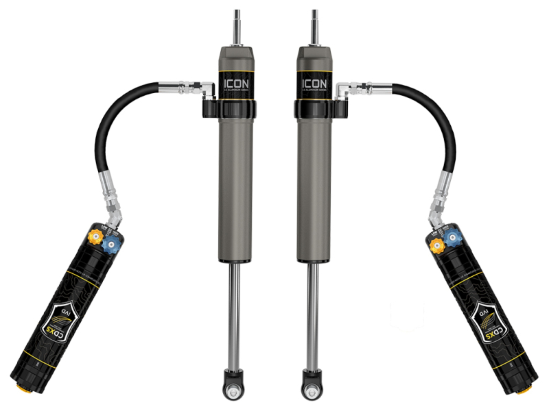 Picture of ICON 22-24 Toyota Tundra 3.5in Rear 2.5 Series Shocks VS CDXS RR - Pair