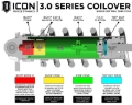Picture of ICON 22-25 Toyota Tundra 3.0 Series VS RR CDXS Coilover Kit